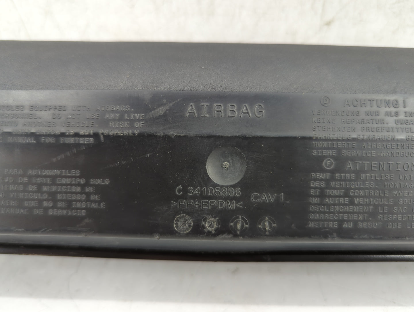 2013-2020 Ford Fusion Air Bag Driver Left Knee OEM P/N:DG9354045J77BD3JA6 Fits Fits 2013 2014 2015 2016 2017 2018 2019 2020 