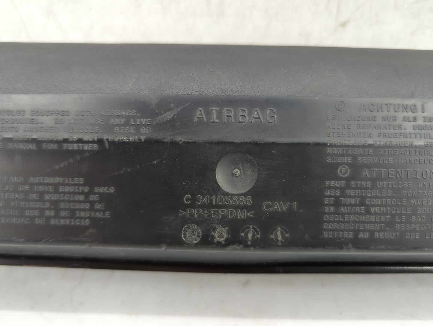 2013-2020 Ford Fusion Air Bag Driver Left Knee OEM P/N:DG9354045J77BD3JA6 Fits Fits 2013 2014 2015 2016 2017 2018 2019 2020 