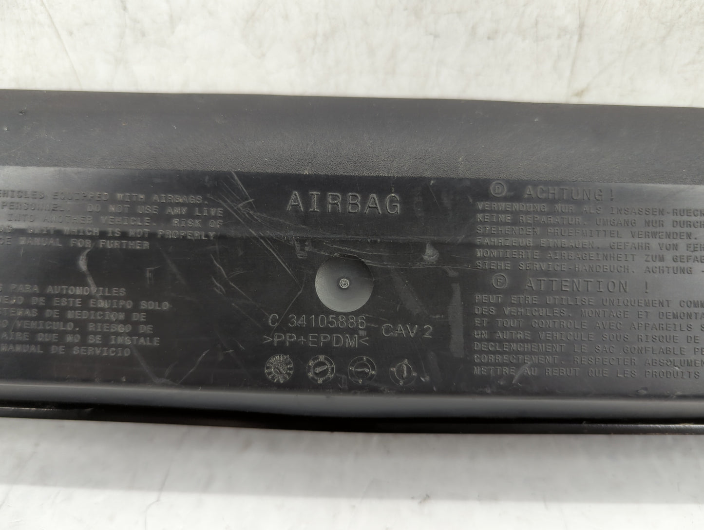 2013-2020 Ford Fusion Air Bag Passenger Right Knee OEM P/N:DG9354045J76BD3JA6 Fits Fits 2013 2014 2015 2016 2017 2018 2019 2
