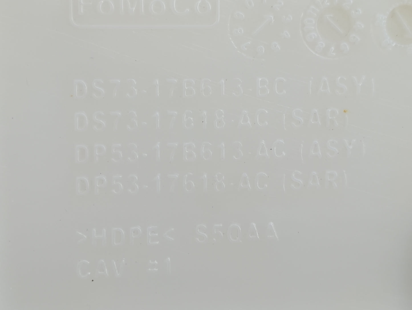 2013-2014 Ford Fusion Windshield Washer Fluid Reservoir Bottle Oem - Oemusedautoparts1.com