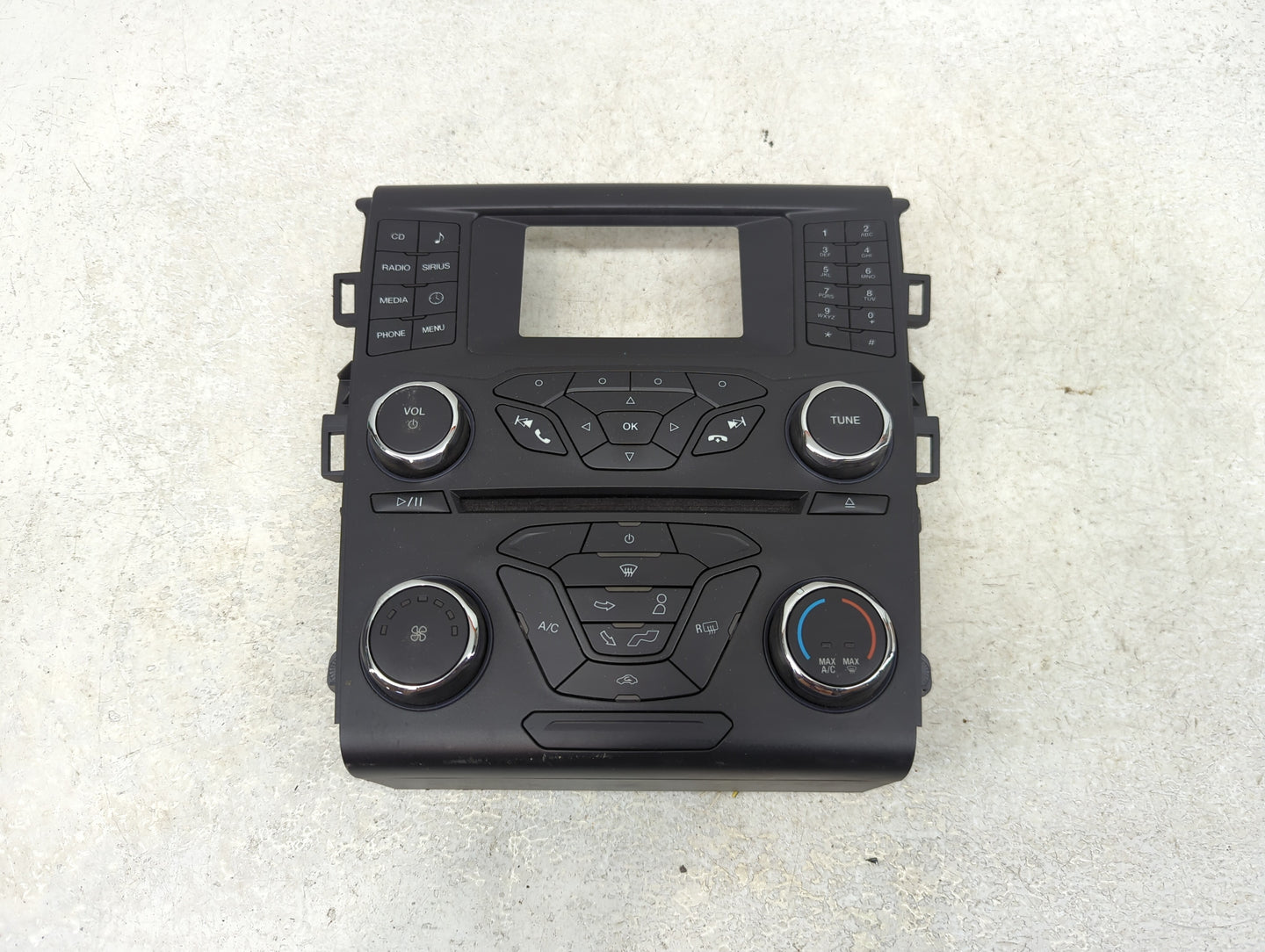 2013 Ford Fusion Radio AM FM Cd Player Receiver Replacement P/N:DS7T-18E243-EU Fits OEM Used Auto Parts - Oemusedautoparts1.