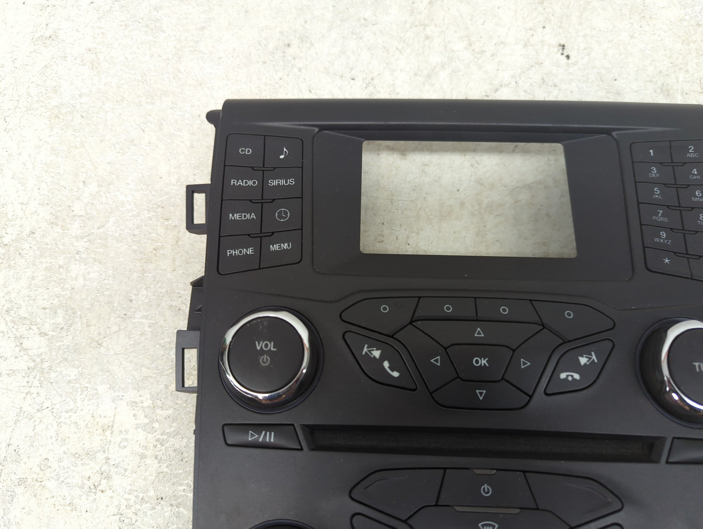 2013 Ford Fusion Radio AM FM Cd Player Receiver Replacement P/N:DS7T-18E243-EU Fits OEM Used Auto Parts - Oemusedautoparts1.