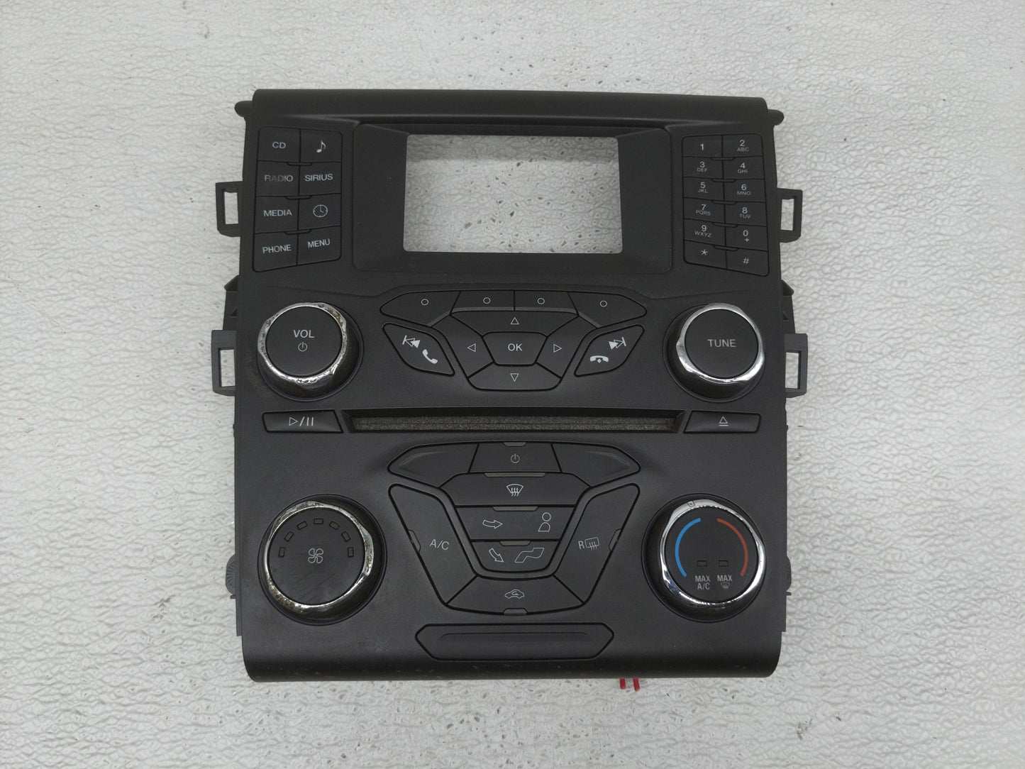 2013-2013 Ford Fusion Radio Control Panel - Oemusedautoparts1.com