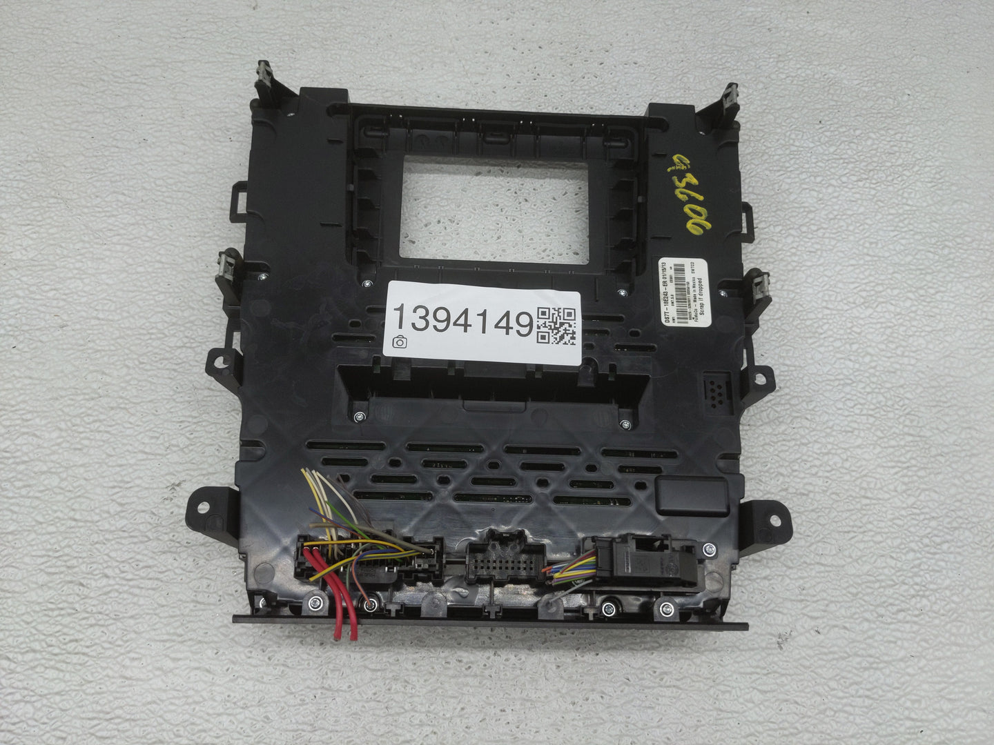 2013-2013 Ford Fusion Radio Control Panel - Oemusedautoparts1.com