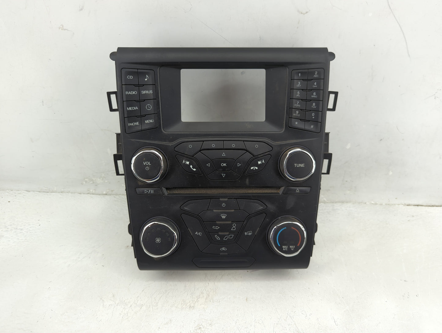 2013 Ford Fusion Radio AM FM Cd Player Receiver Replacement P/N:DS7T-18E243-EU Fits OEM Used Auto Parts - Oemusedautoparts1.