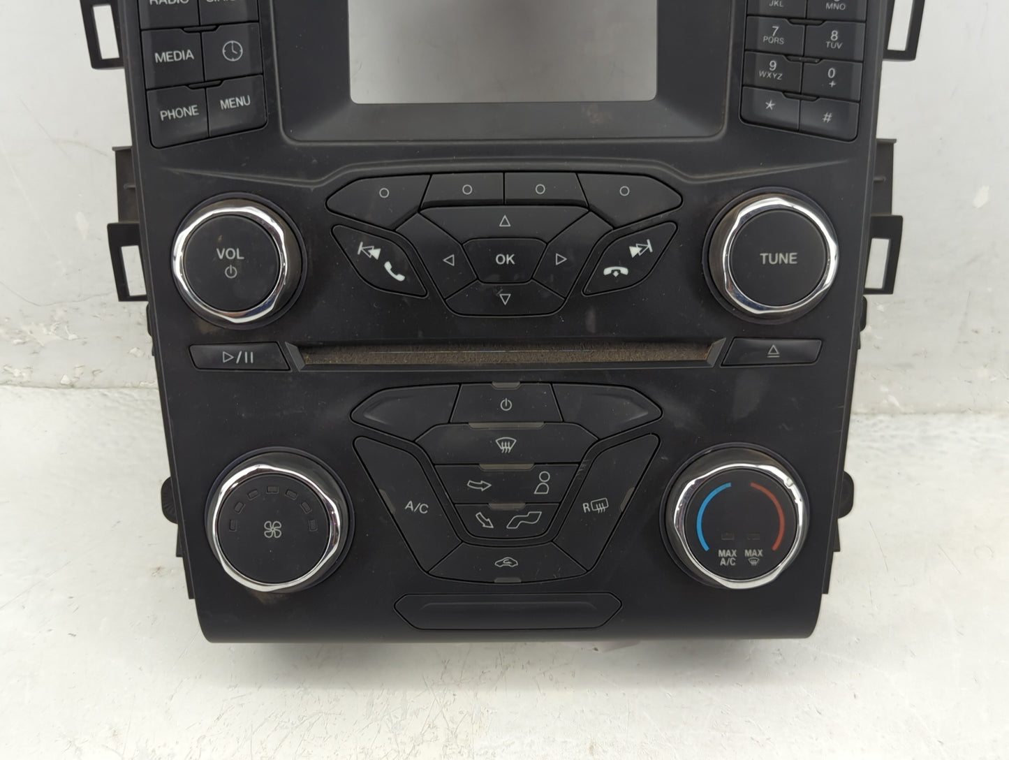 2013 Ford Fusion Radio AM FM Cd Player Receiver Replacement P/N:DS7T-18E243-EU Fits OEM Used Auto Parts - Oemusedautoparts1.