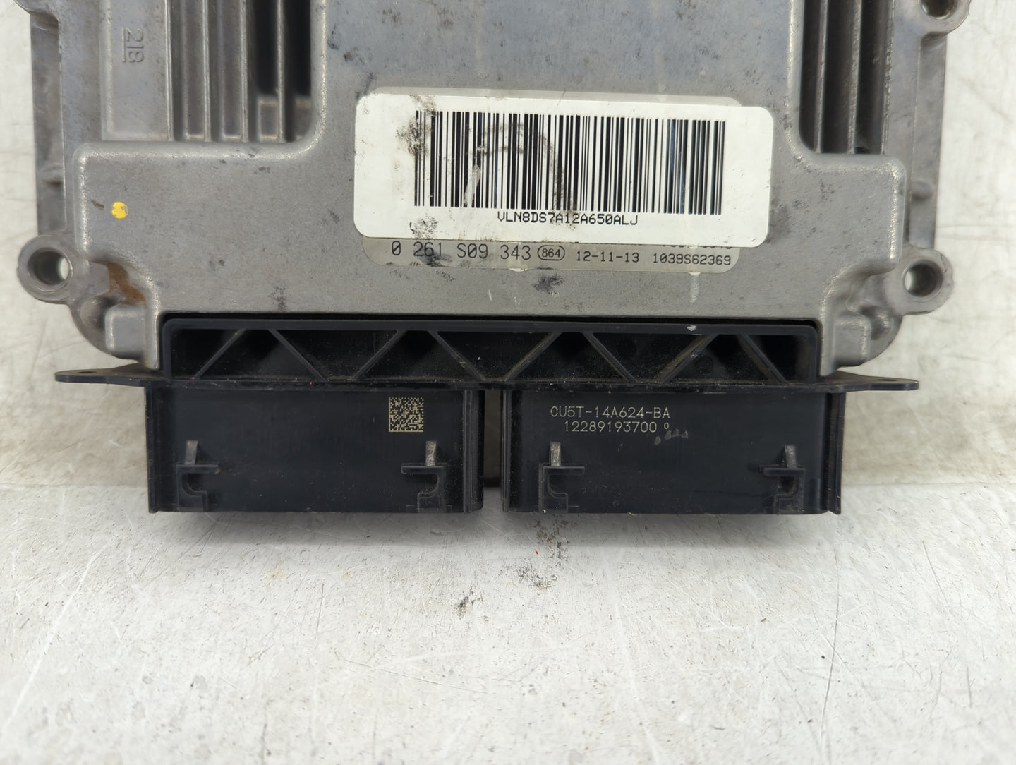 2013 Ford Fusion PCM Engine Control Computer ECU ECM PCU OEM P/N:0261S09343 CU5T-14A624-BA, 12289193700 Fits OEM Used Auto P