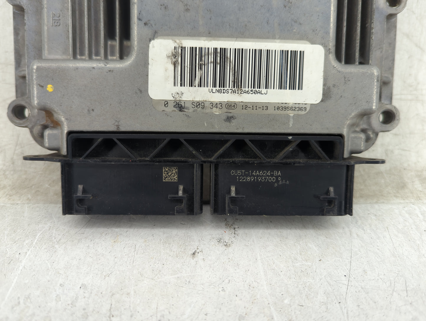 2013 Ford Fusion PCM Engine Control Computer ECU ECM PCU OEM P/N:0261S09343 CU5T-14A624-BA, 12289193700 Fits OEM Used Auto P
