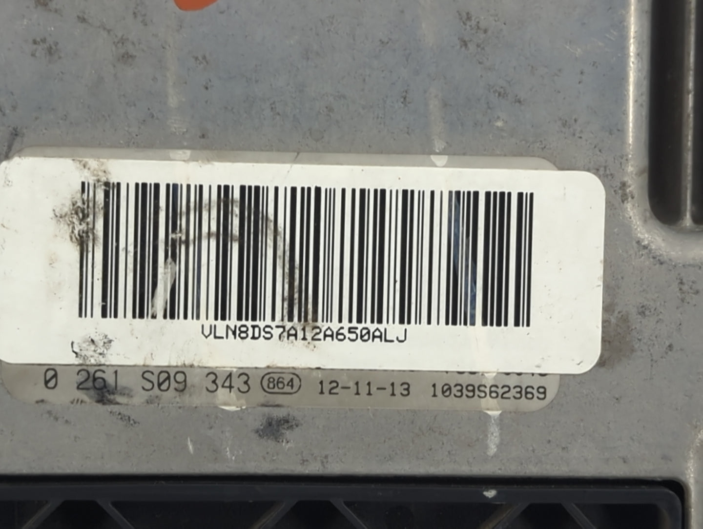 2013 Ford Fusion PCM Engine Control Computer ECU ECM PCU OEM P/N:0261S09343 CU5T-14A624-BA, 12289193700 Fits OEM Used Auto P