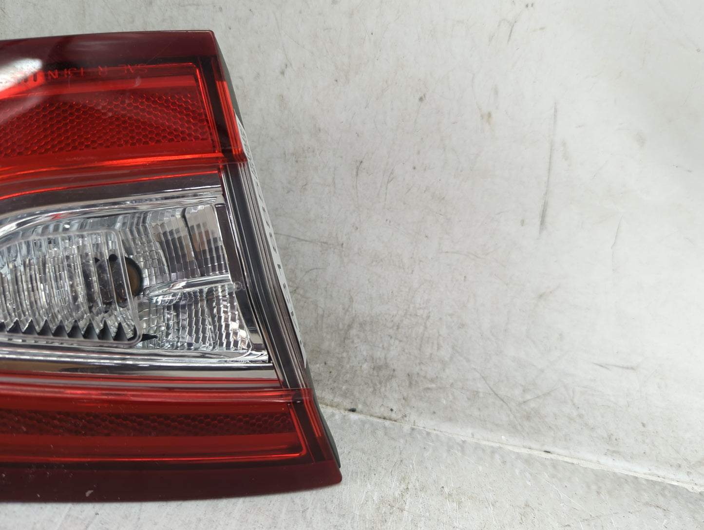 2013-2016 Ford Fusion Tail Light Assembly Driver Left OEM P/N:DS73-13A603-BE Fits Fits 2013 2014 2015 2016 OEM Used Auto Par