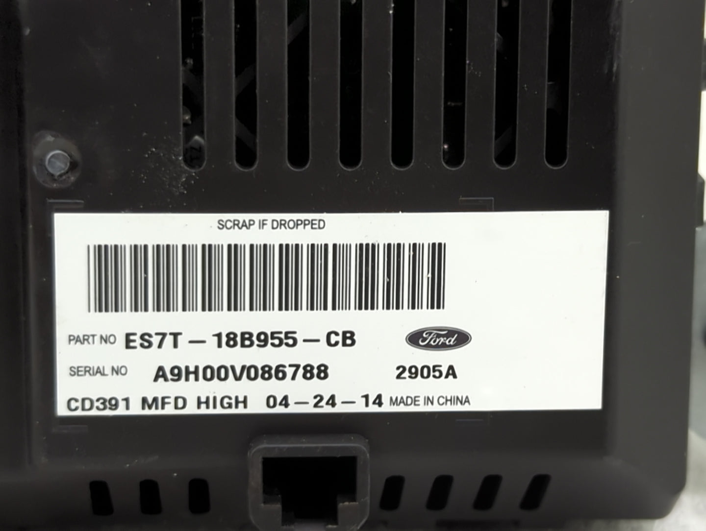 2013-2016 Ford Fusion Information Display Screen - Oemusedautoparts1.com