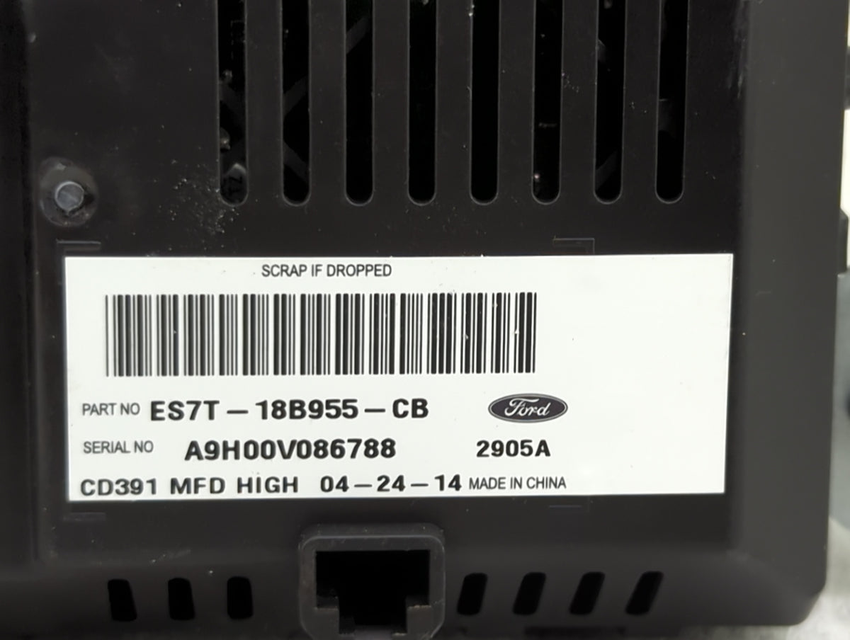 2013-2016 Ford Fusion Information Radio Display Screen 1434046 - Oemusedautoparts1.com