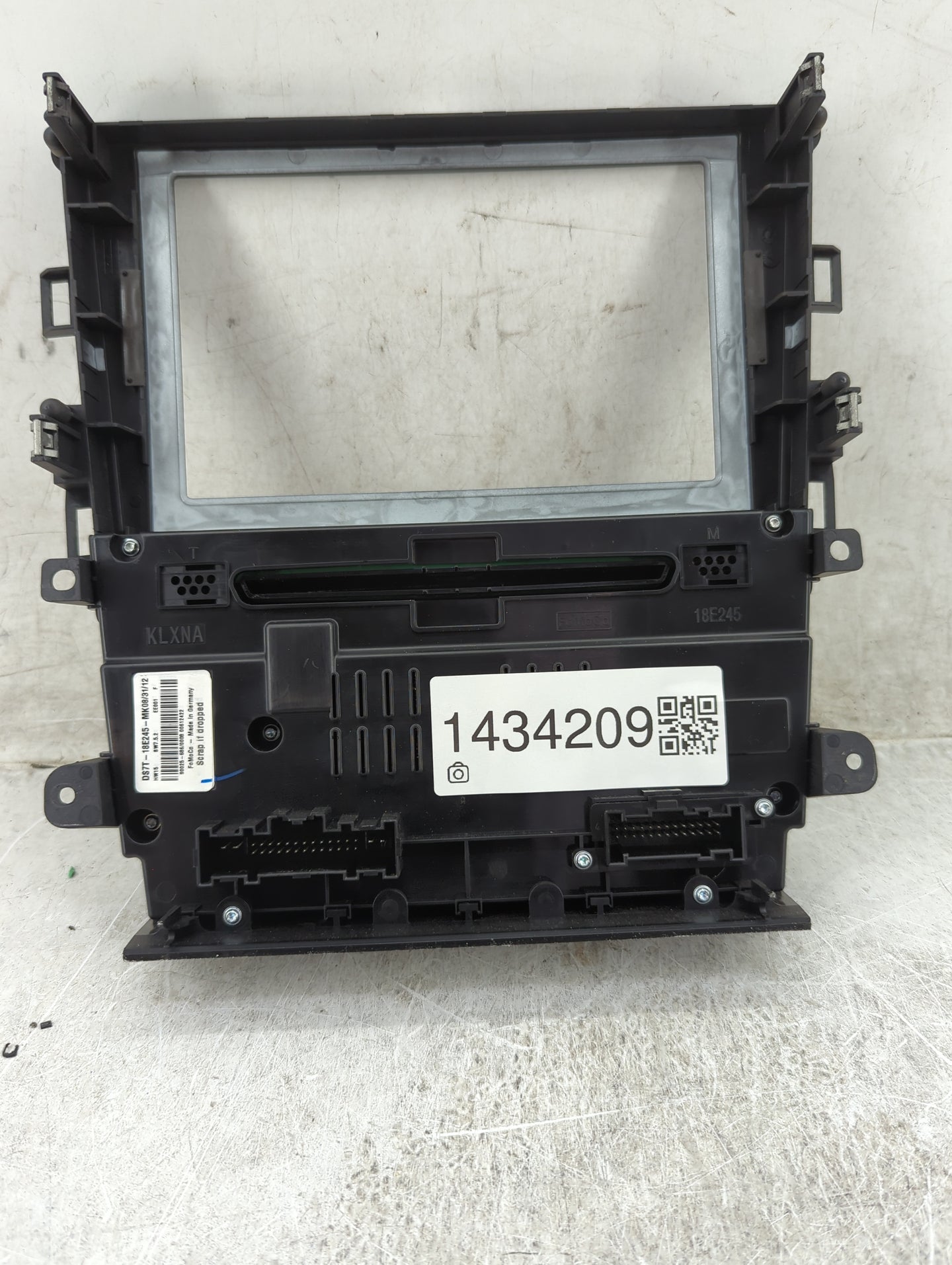 2013-2014 Ford Fusion Radio AM FM Cd Player Receiver Replacement P/N:DS7T-18E245-MK DS7T-18E245-MJ Fits Fits 2013 2014 OEM U