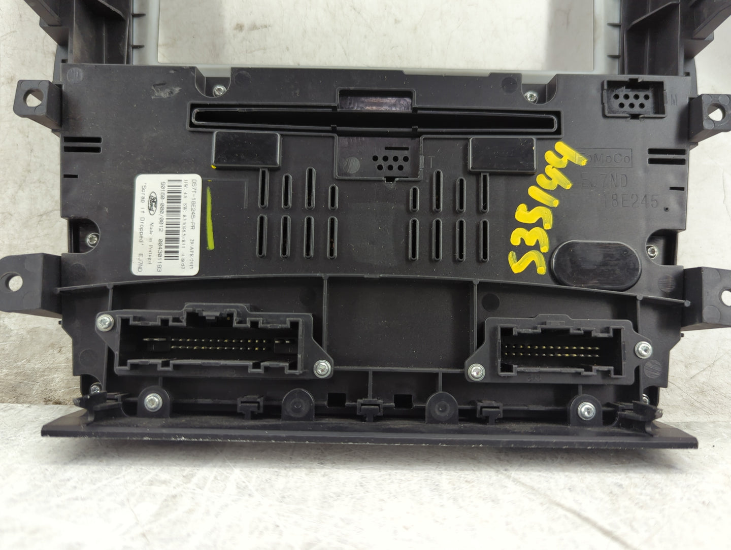 2013-2015 Ford Fusion Radio AM FM Cd Player Receiver Replacement P/N:DS7T-18E245-RR EJ7ND Fits Fits 2013 2014 2015 OEM Used 