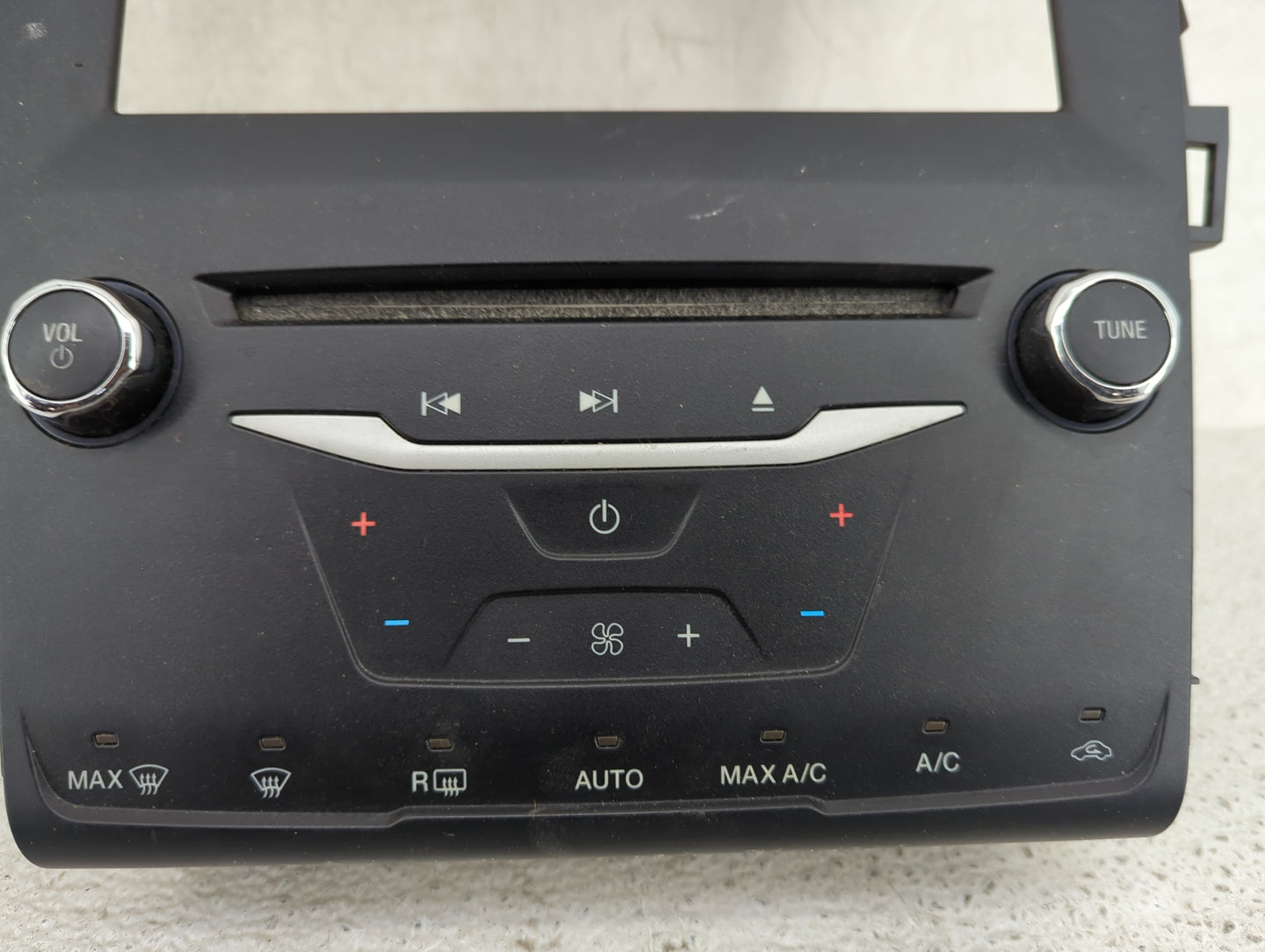 2013-2014 Ford Fusion Radio Control Panel Black - Oemusedautoparts1.com