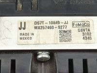 2013 Ford Fusion Instrument Cluster Speedometer Gauges P/N:DS7T-10849-JJ Fits OEM Used Auto Parts - Oemusedautoparts1.com