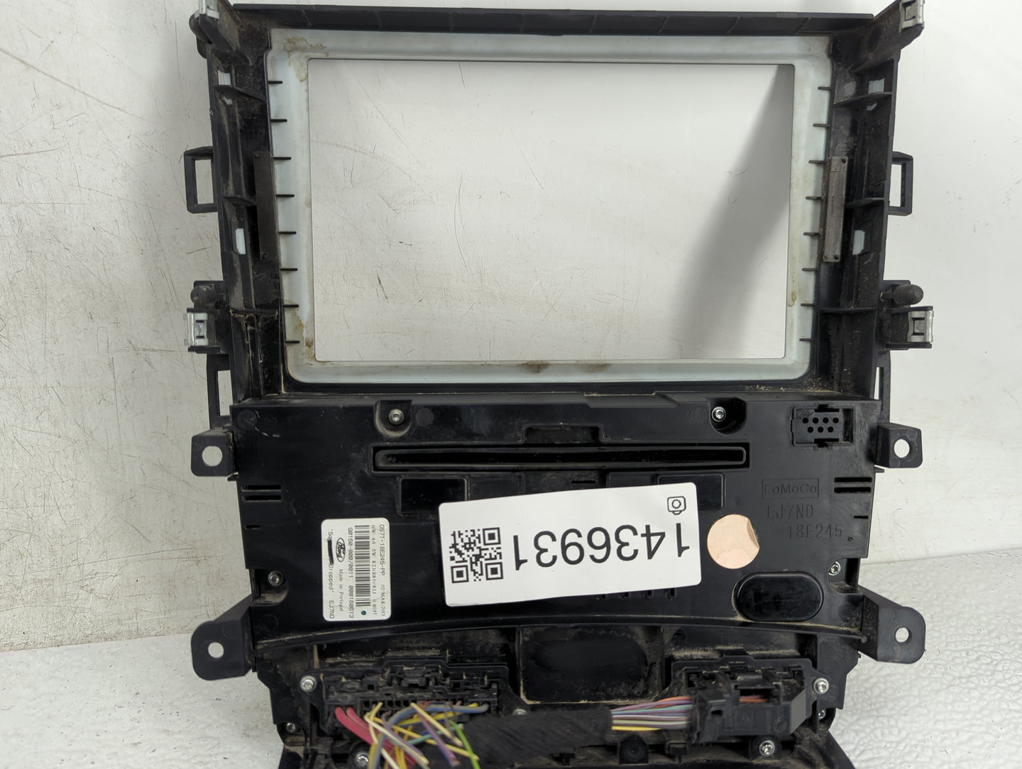 2013-2013 Ford Fusion Radio Control Panel - Oemusedautoparts1.com