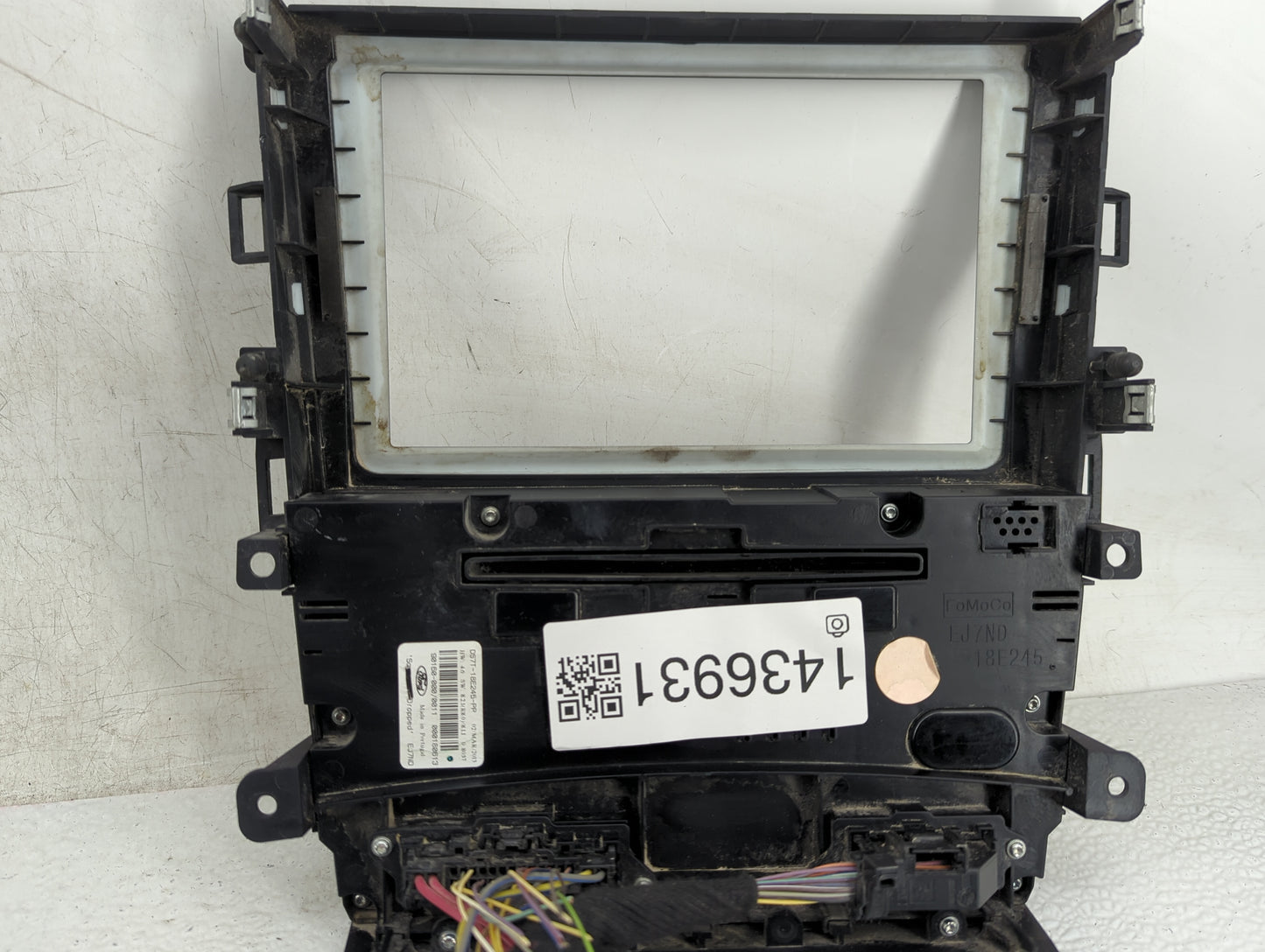 2013-2013 Ford Fusion Radio Control Panel - Oemusedautoparts1.com