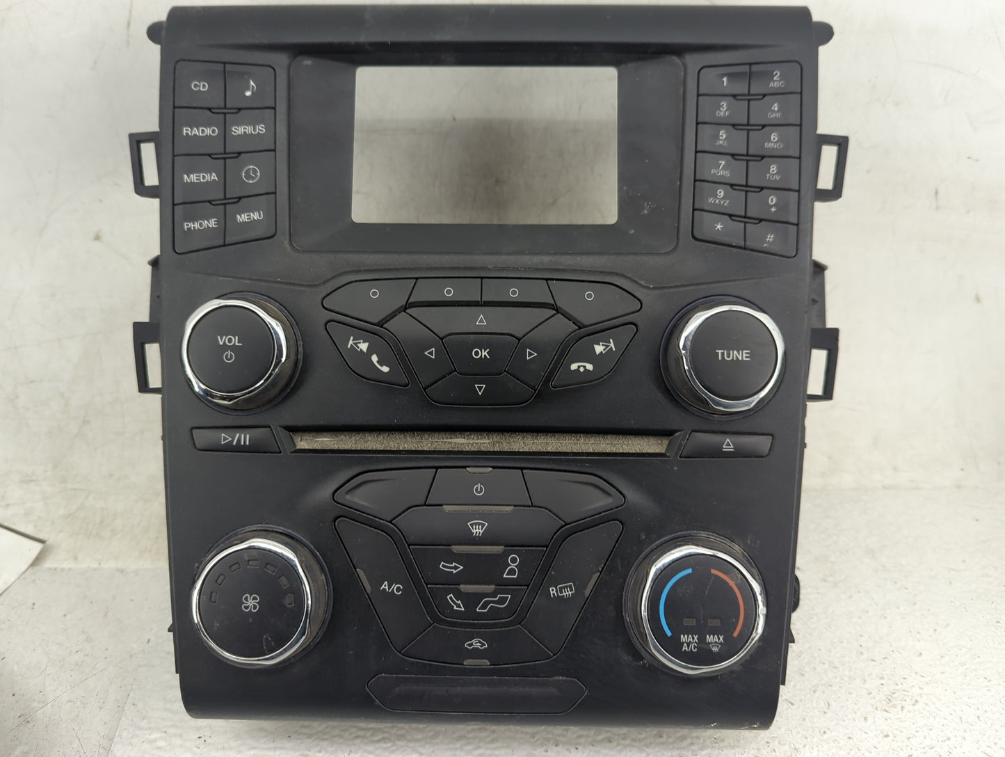 2013 Ford Fusion Radio AM FM Cd Player Receiver Replacement P/N:DS7T-18E243-EL EWTC, 18E243, 18E245 Fits OEM Used Auto Parts