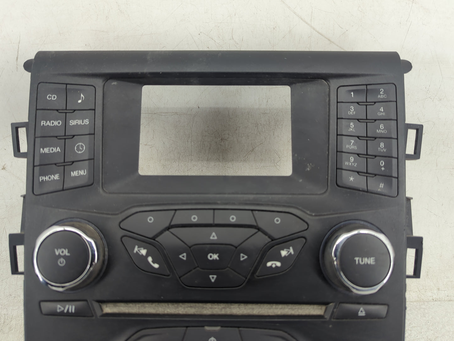 2013 Ford Fusion Radio AM FM Cd Player Receiver Replacement P/N:DS7T-18E243-EL EWTC, 18E243, 18E245 Fits OEM Used Auto Parts