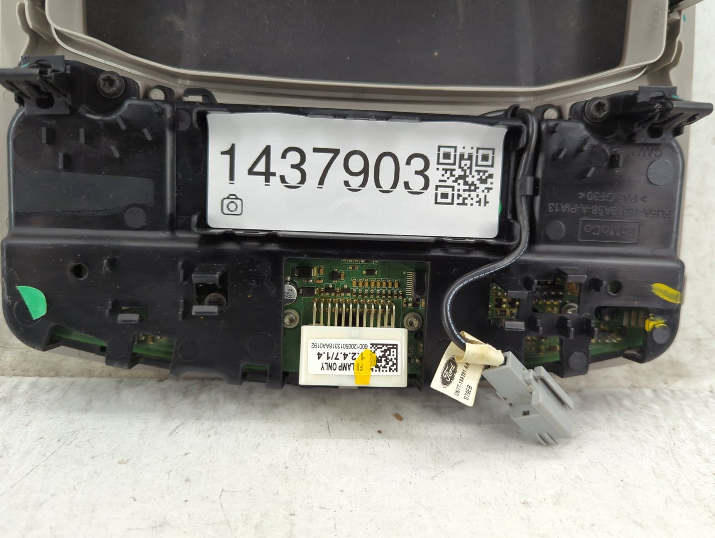 2013 Ford Fusion Overhead Roof Console - Oemusedautoparts1.com