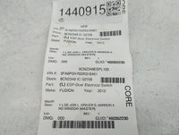 2013-2020 Ford Fusion Master Power Window Switch Replacement Driver Side Left Fits Fits 2013 2014 2015 2016 2017 2018 2019 2