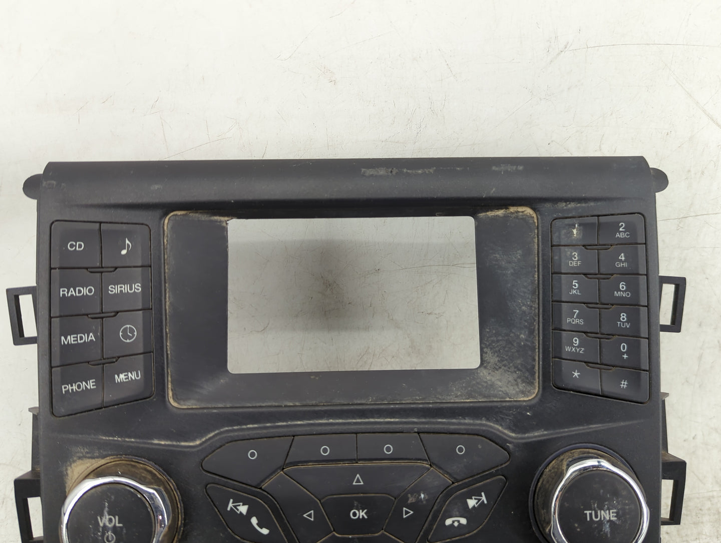 2013 Ford Fusion Radio AM FM Cd Player Receiver Replacement P/N:DS7T-18E243-KR DS7T-18E243-E Fits OEM Used Auto Parts - Oemu