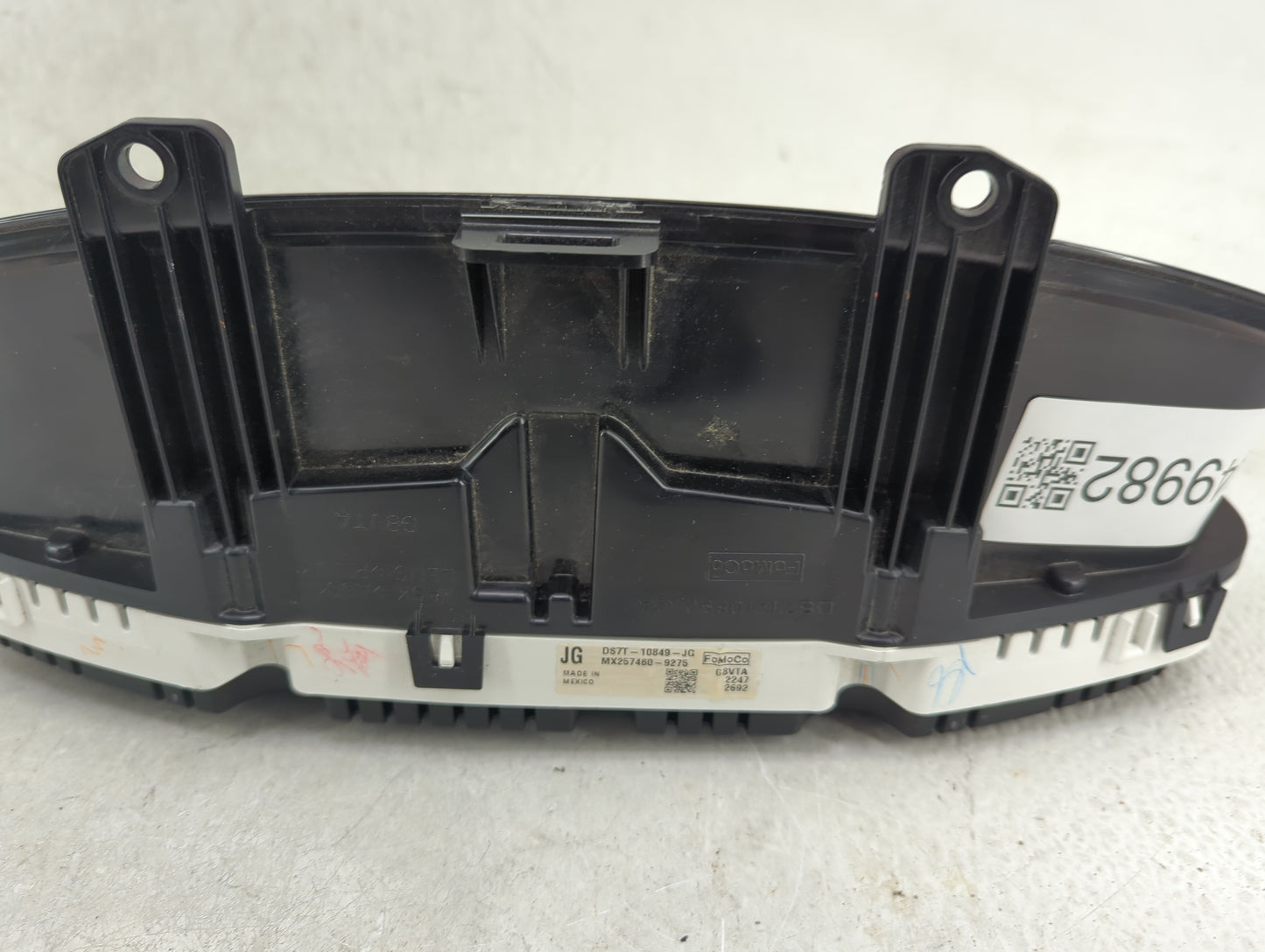 2013 Ford Fusion Instrument Cluster Speedometer Gauges P/N:DS7T-10849-JG Fits OEM Used Auto Parts - Oemusedautoparts1.com