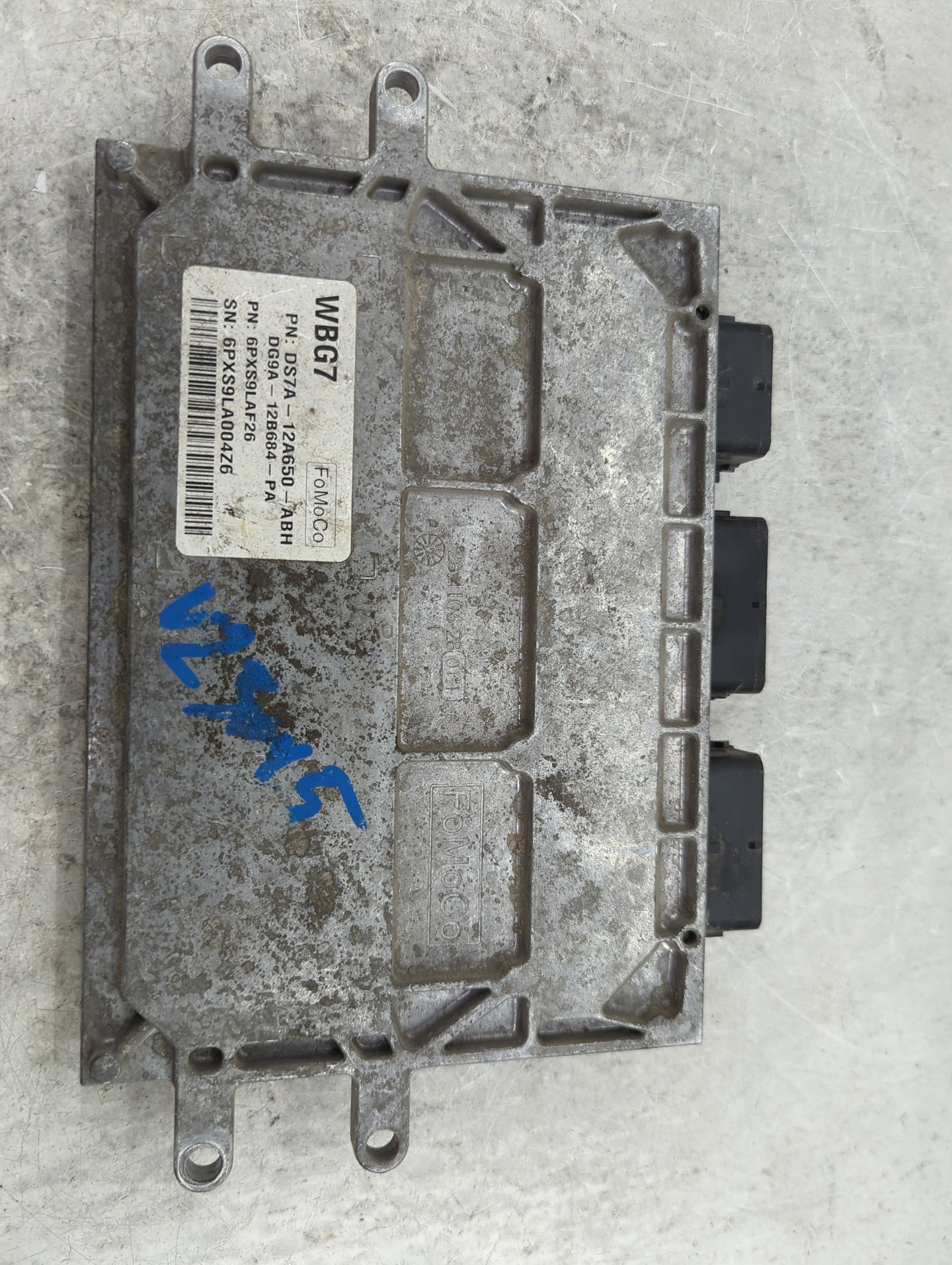 2013 Ford Fusion PCM Engine Control Computer ECU ECM PCU OEM P/N:DS7A-12A650-ABH DG9A-12B684-PA, 6PXS9LAF26, 6PXS9LA004Z6 Fi
