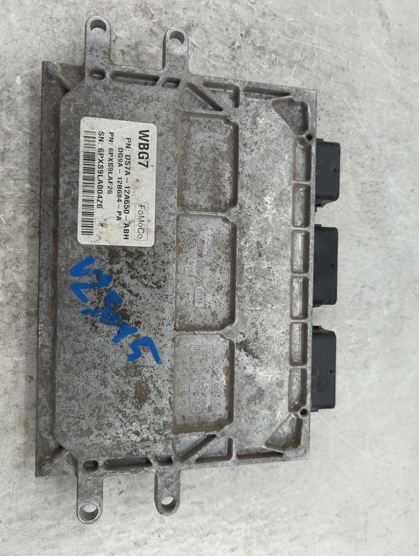 2013 Ford Fusion PCM Engine Control Computer ECU ECM PCU OEM P/N:DS7A-12A650-ABH DG9A-12B684-PA, 6PXS9LAF26, 6PXS9LA004Z6 Fi