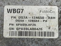 2013 Ford Fusion PCM Engine Control Computer ECU ECM PCU OEM P/N:DS7A-12A650-ABH DG9A-12B684-PA, 6PXS9LAF26, 6PXS9LA004Z6 Fi