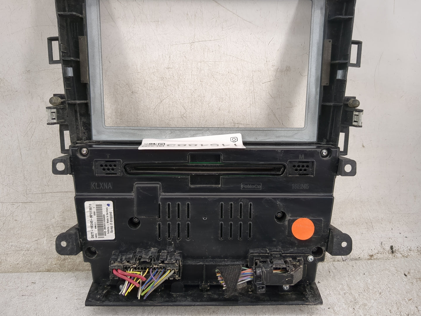 2013-2014 Ford Fusion Radio Control Panel - Oemusedautoparts1.com