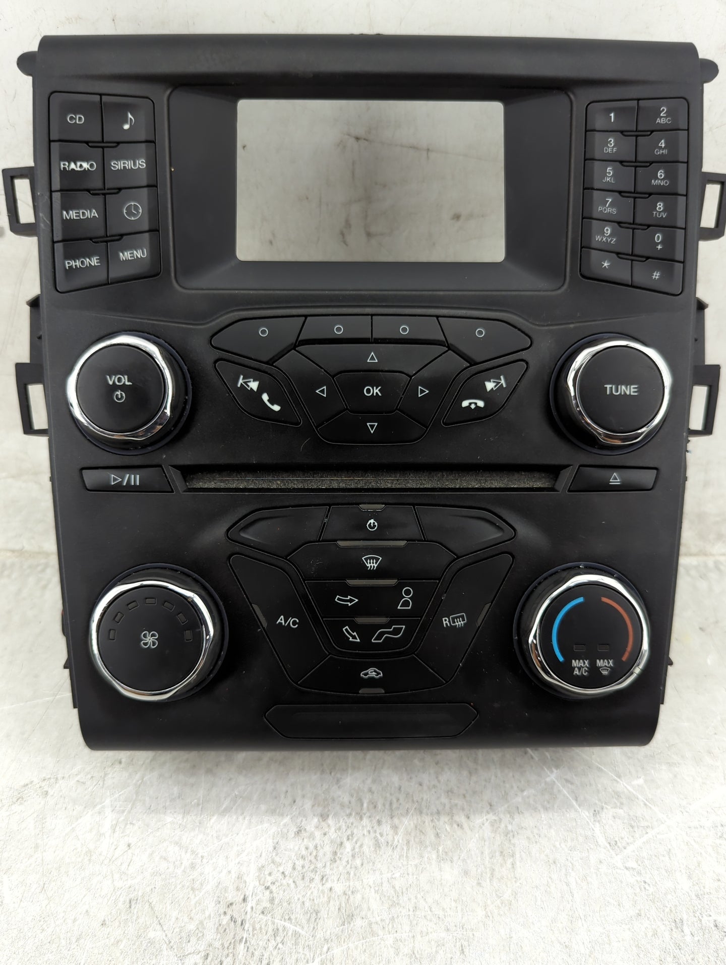 2013-2013 Ford Fusion Radio Control Panel - Oemusedautoparts1.com