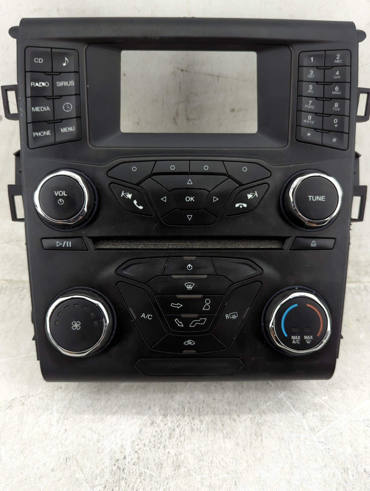 2013-2013 Ford Fusion Radio Control Panel - Oemusedautoparts1.com