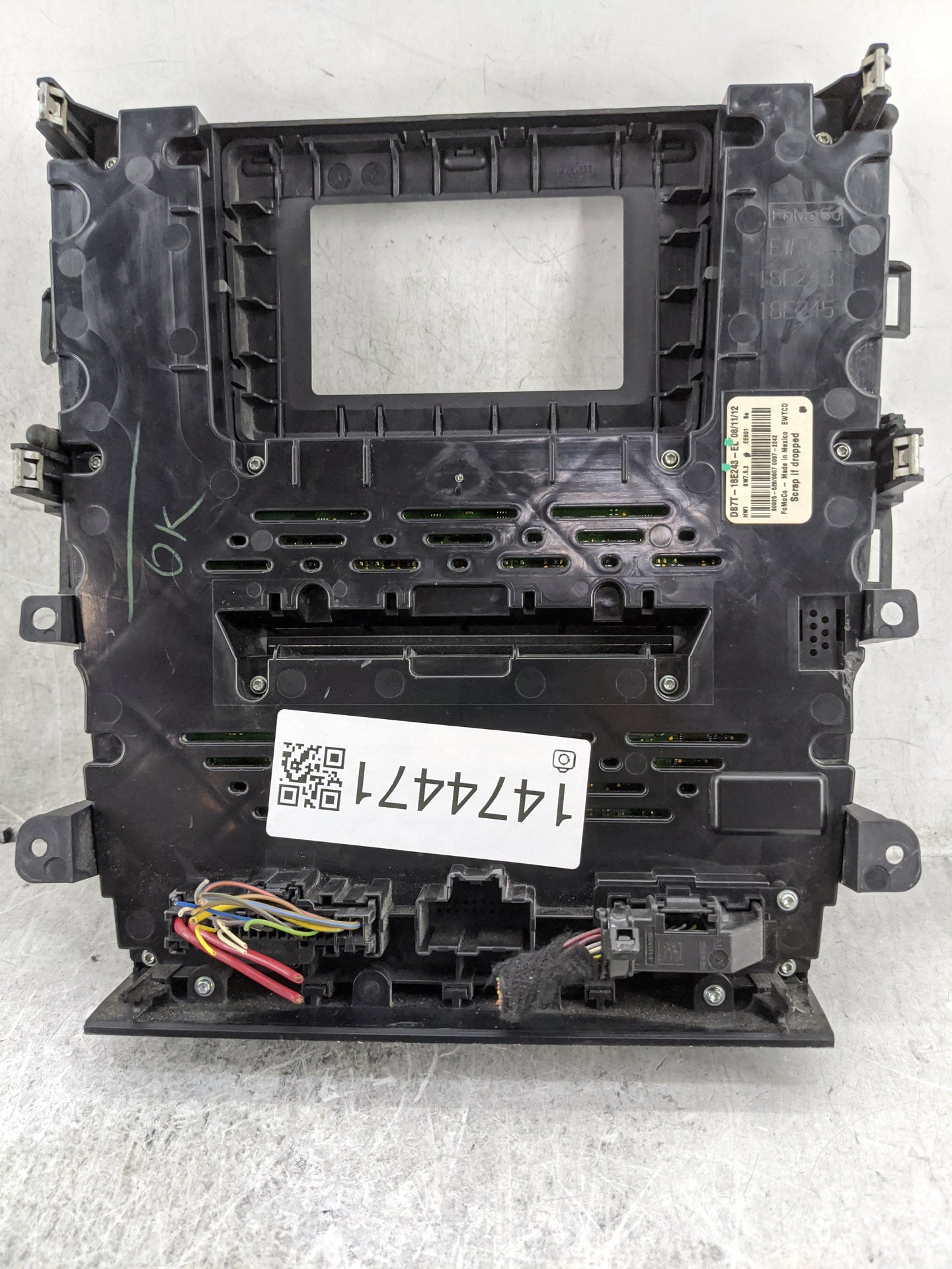 2013-2013 Ford Fusion Radio Control Panel 1474471 - Oemusedautoparts1.com