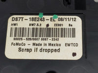 2013-2013 Ford Fusion Radio Control Panel 1474471 - Oemusedautoparts1.com