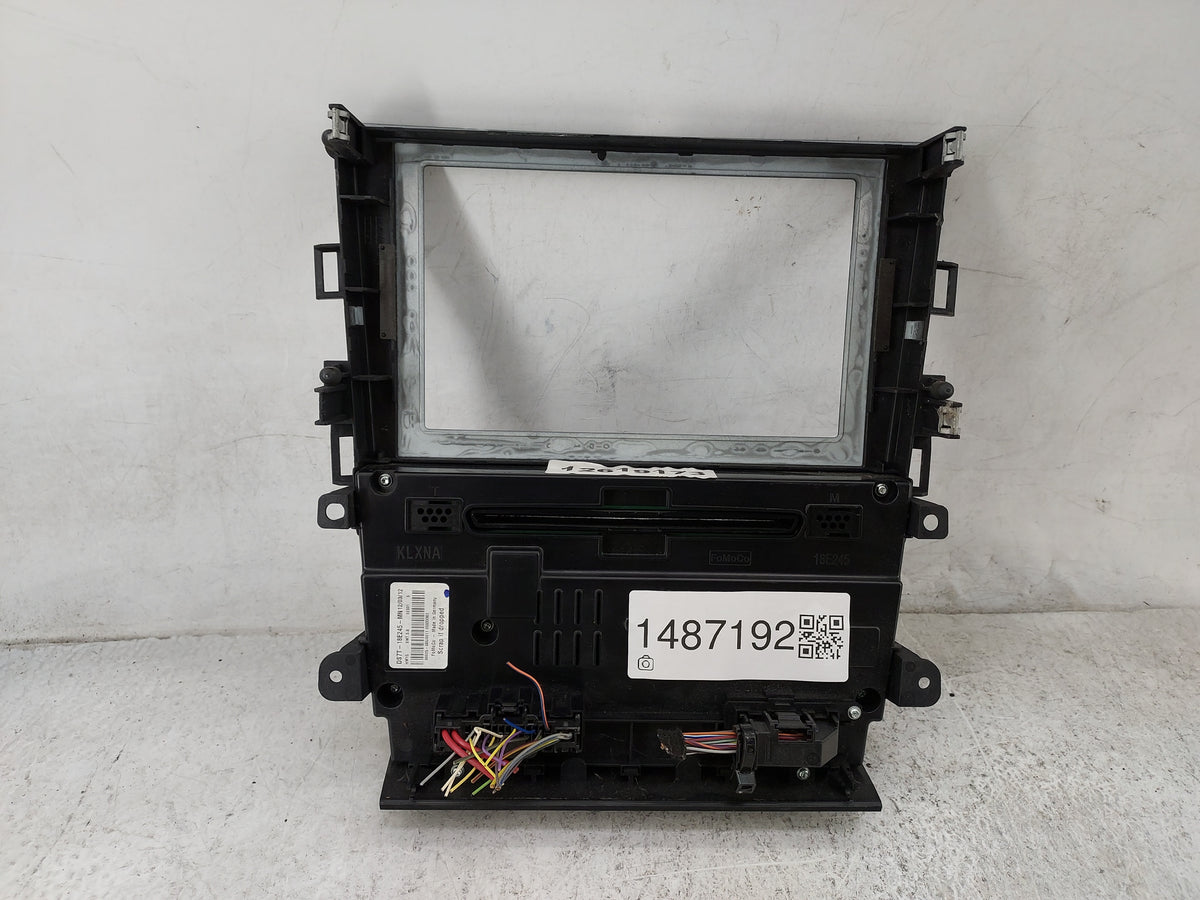 2013 Ford Fusion Climate Control Module Temperature AC/Heater Replacement P/N:DS7T-18E245-MN Fits OEM Used Auto Parts - Oemu