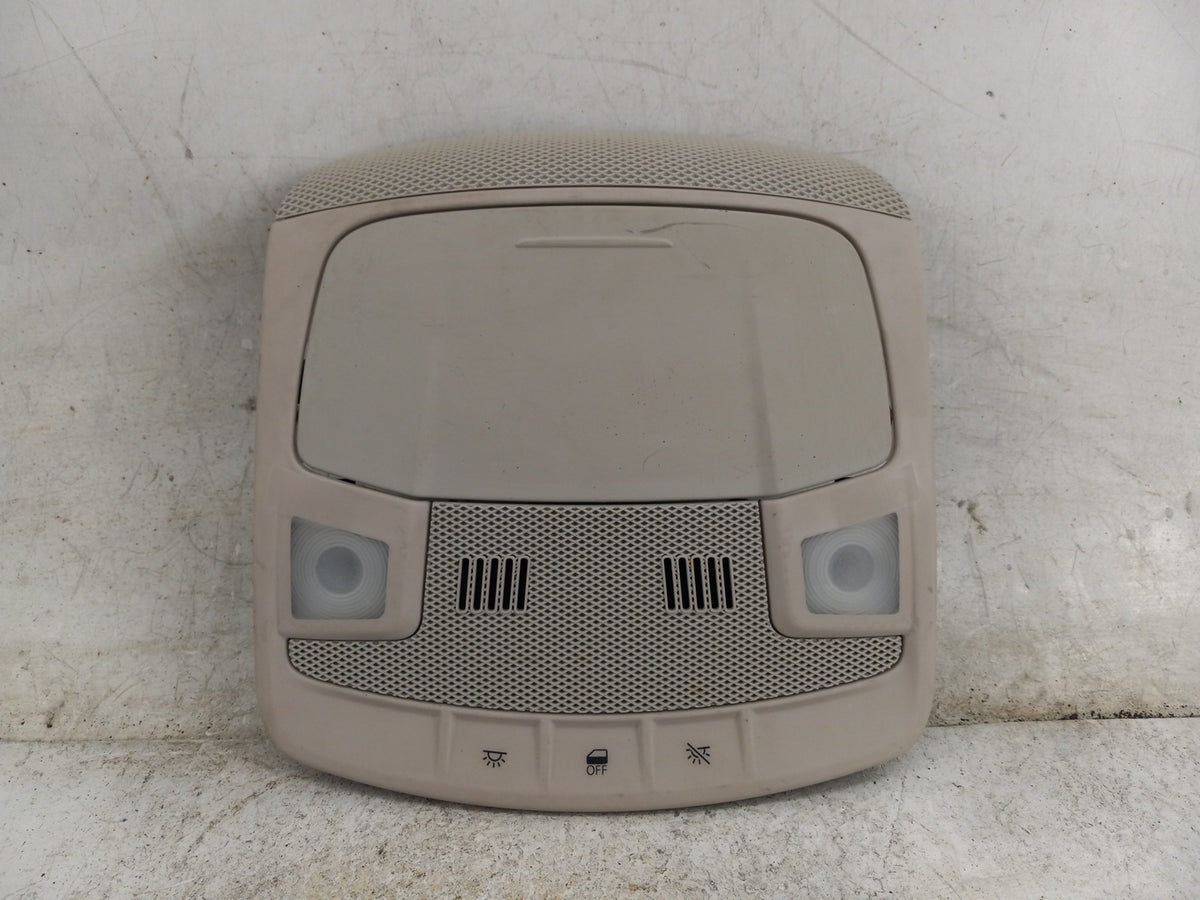 2013 Ford Fusion Overhead Roof Console Tan - Oemusedautoparts1.com