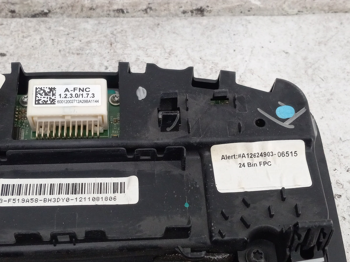 2013 Ford Fusion Overhead Roof Console Tan - Oemusedautoparts1.com