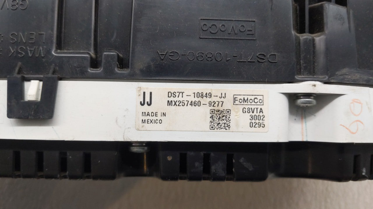 2013 Ford Fusion Instrument Cluster Speedometer Gauges P/N:DS7T-10849-JJ DS7T-10849-JG, DS7T-10849-JJ Fits OEM Used Auto Par