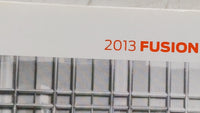 2013 Ford Fusion Owners Manual Book Guide OEM Used Auto Parts - Oemusedautoparts1.com