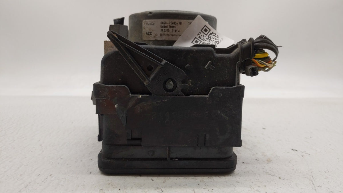 2013 Ford Fusion Anti-Lock Brake ABS Pump Module Actuator OEM P/N:DG9C-2C405-AH DG9C-2C405-FB Fits OEM Used Auto Parts - Oem