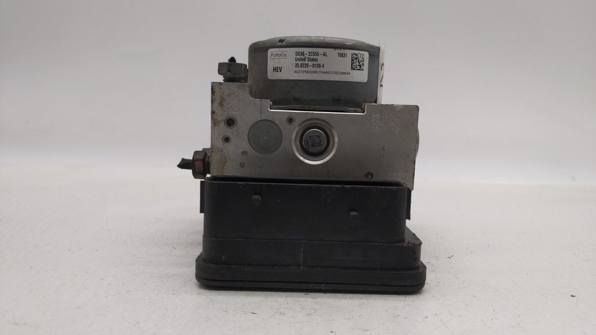 2013 Ford Fusion Anti-Lock Brake ABS Pump Module Actuator OEM P/N:DG98-2C555-AL DG98-2C555-AM Fits OEM Used Auto Parts - Oem