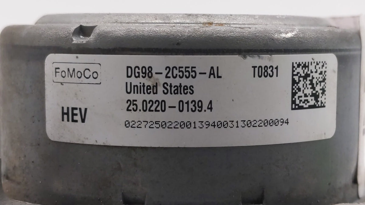 2013 Ford Fusion Anti-Lock Brake ABS Pump Module Actuator OEM P/N:DG98-2C555-AL DG98-2C555-AM Fits OEM Used Auto Parts - Oem