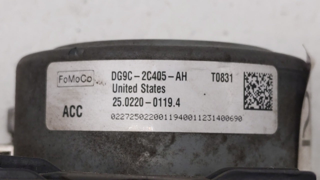 2013 Ford Fusion ABS Pump Control Module Replacement P/N:DG9C-2C405-AH DG9C-2C405-FB Fits OEM Used Auto Parts - Oemusedautop
