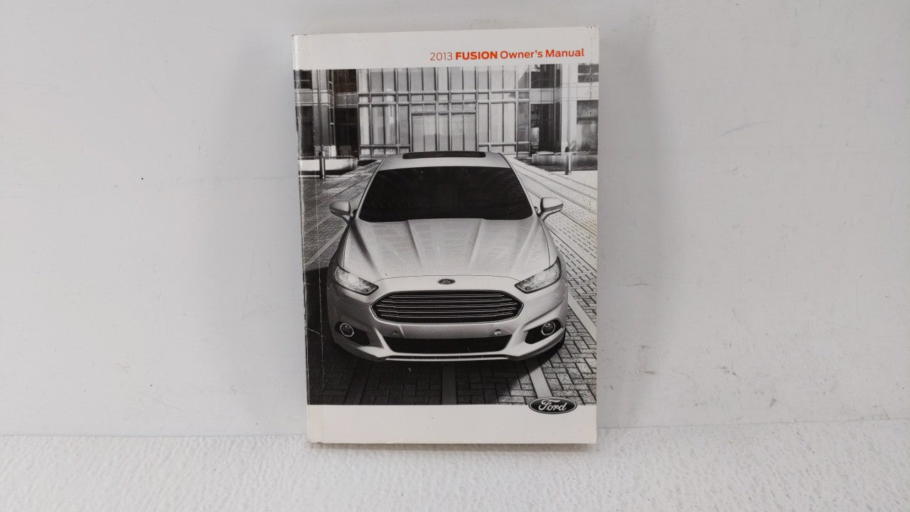 2013 Ford Fusion Owners Manual Book Guide OEM Used Auto Parts - Oemusedautoparts1.com