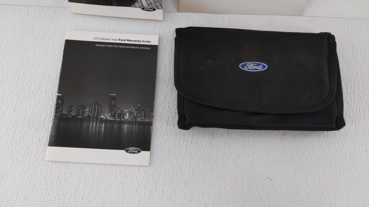 2013 Ford Fusion Owners Manual Book Guide OEM Used Auto Parts - Oemusedautoparts1.com