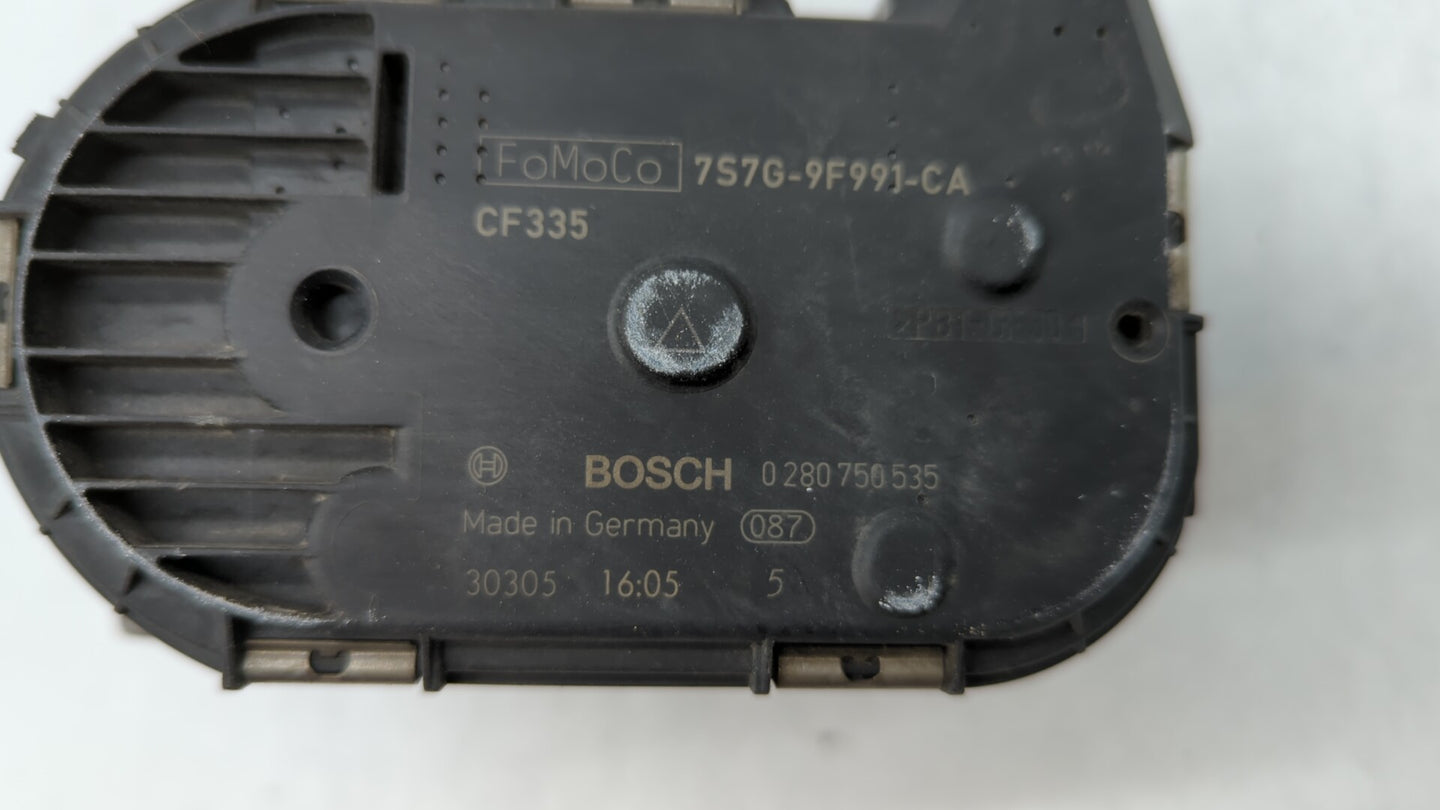 2013-2014 Ford Fusion Throttle Body P/N:0 280 750 535 7S7G-9F991-CA Fits Fits 2013 2014 2015 2016 2017 2018 2019 OEM Used Au