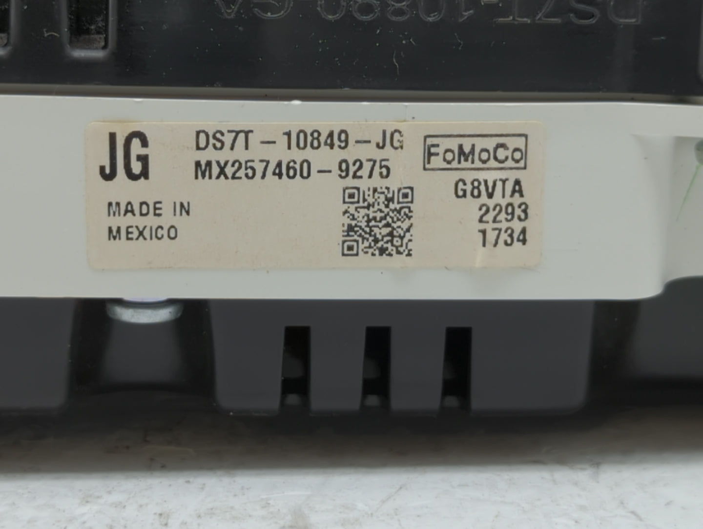 2013 Ford Fusion Instrument Cluster Speedometer Gauges P/N:DS7T-10849-JJ DS7T-10849-JA, DS7T-10849-JG Fits OEM Used Auto Par