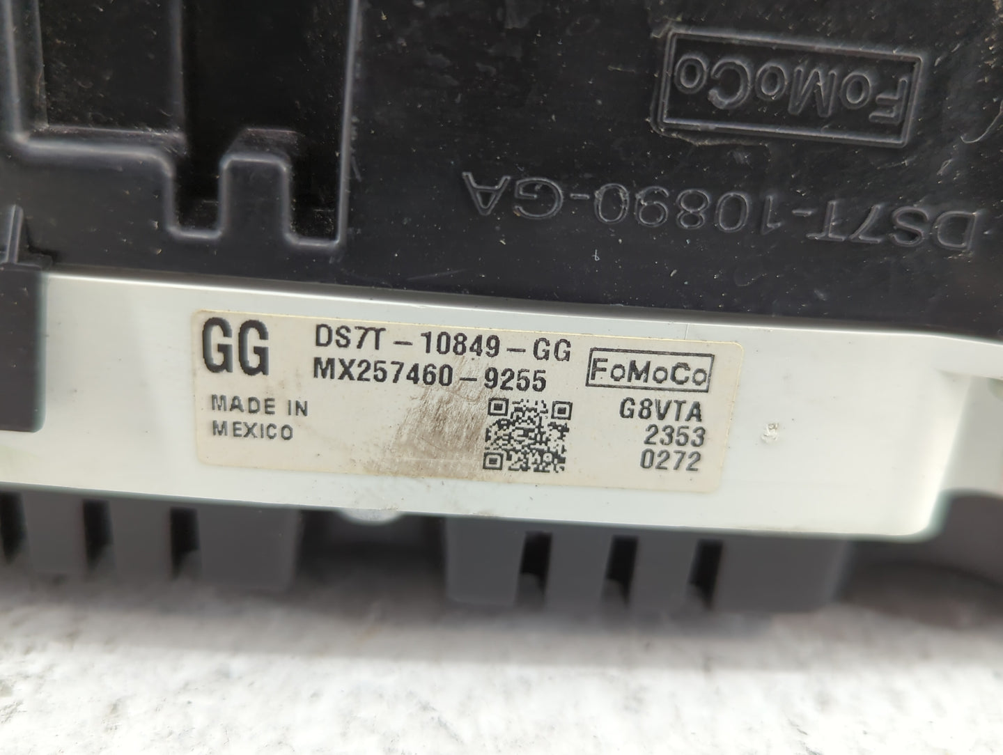 2013 Ford Fusion Instrument Cluster Speedometer Gauges P/N:DS7T-10849-EH Fits OEM Used Auto Parts - Oemusedautoparts1.com